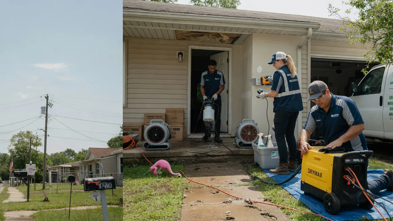 Storm Damage Water Removal in Sacul, TX near me